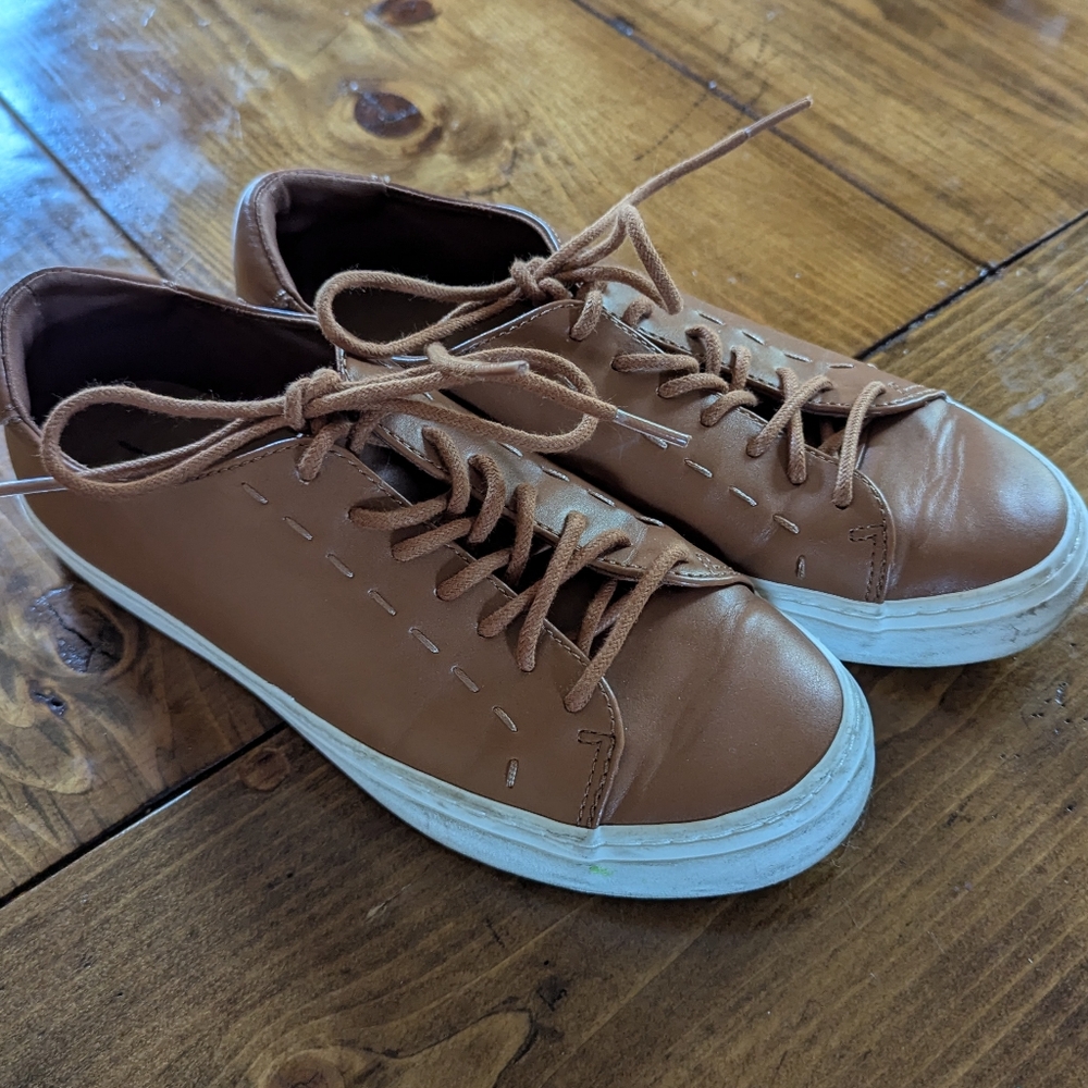 Madewell Cognac Casual Sneakers